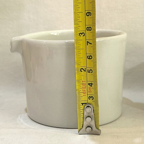 Curtis Stone Pottery Minimalist Lidded Sugar Bowl & Creamer Set Off-White - Picture 6 of 9